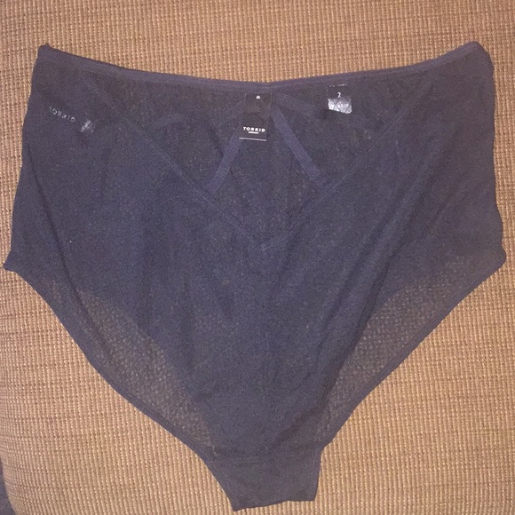 Torrid Strappy Mesh High Waist Panty - Picture 4 of 5